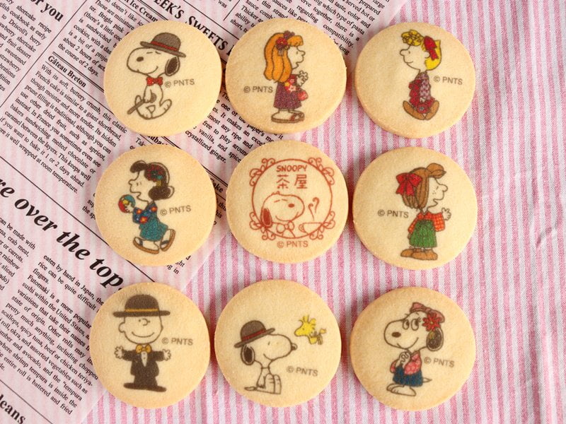 Snoopy Teahouse "Otaru Butter Cookie"