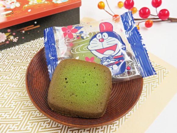 和柄缶入りお菓子 中身の写真